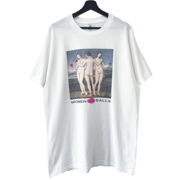 画像1: 90s Raffaello Santi Three Grace ERICH LESSING PHOTO ART TEE SHIRT (1)