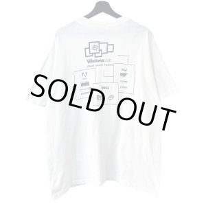 画像: 00s WINDOWS 2000 企業 TEE SHIRT