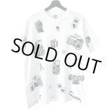 画像: 90s USA製 CAMERA MULCH ART TEE SHIRT