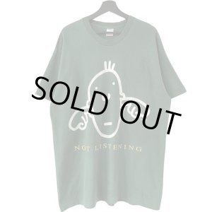 画像: 90s USA製 NOT LISTENING TEE SHIRT