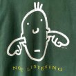 画像2: 90s USA製 NOT LISTENING TEE SHIRT (2)