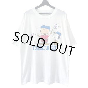 画像: 80s USA製 CHICAGO CUBS PEANUT TEE SHIRT