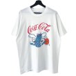 画像1: 90s USA製 CHARLOTTE HORNETS COCA COLA TEE SHIRT (1)