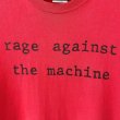 画像3: 90s USA製 RAGE AGAINST THE MACHINE BAND TEE SHIRT (3)