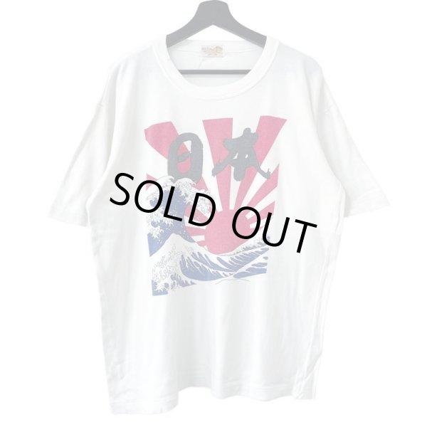 画像1: 90s 日本製 葛飾北斎　日章　ART TEE SHIRT (1)