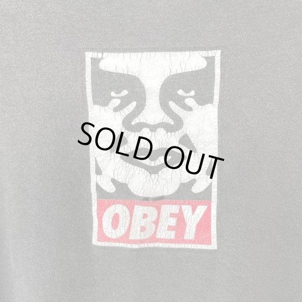 画像2: 90s~00s OBEY LOGO TEE SHIRT (2)