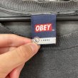 画像3: 90s~00s OBEY LOGO TEE SHIRT (3)