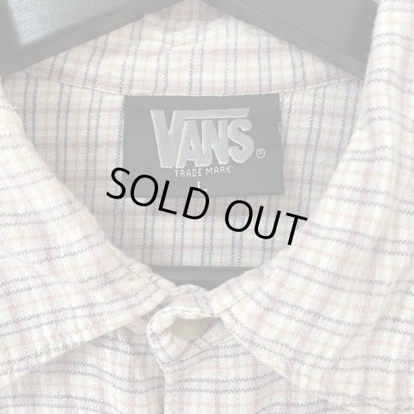 画像5: 90s VANS PLAID L/S SHIRT (5)