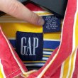 画像3: 90s OLD GAP MULCH COLOR STRIPE L/S SHIRT (3)