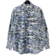 画像1: 90s BANANA REPUBLIC 総柄 L/S SHIRT (1)