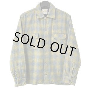 画像: 70s MARK ROYAL SHADOW PLAID L/S WOOL SHIRT