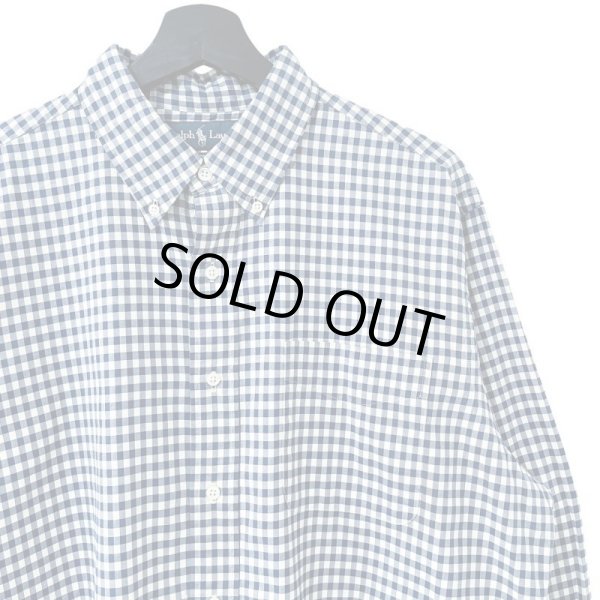 画像2: 00s RALPH LAUREN GINGHAM PLAID L/S SHIRT (2)