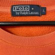 画像3: 90s RALPH LAUREN "ORANGE" SWEAT SHIRT (3)