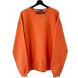 画像1: 90s RALPH LAUREN "ORANGE" SWEAT SHIRT (1)