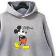 画像3: 80s~90s USA製 MICKEY MOUSE FADE HOODIE (3)