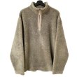 画像1: 90s OLD GAP HALF ZIP BOA FLEECE (1)