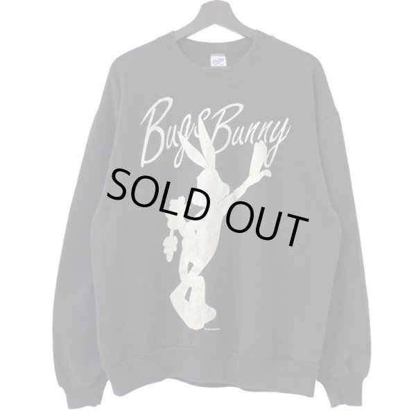 画像1: 90s USA製　LOONEY TUNES BUGS BUNNY SWEATSHIRT (1)