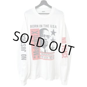 画像: 90s USA製 MALCOLM X L/S TEE SHIRT