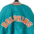 画像4: 80s~90s USA製 MIAMI DOLPHINS NYLON STUDIUM JACKET (4)