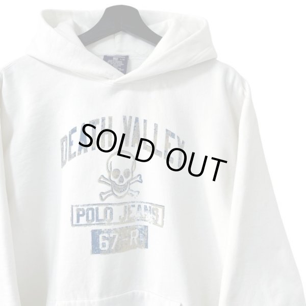 画像2: 90s~00s POLO JEANS SKULL COLLGE HOODIE (2)