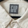 画像3: 90s OLD GAP LINEN L/S SHIRT (3)