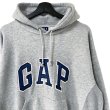 画像2: 90s~00s OLD GAP BIG LOGO HOODIE (2)