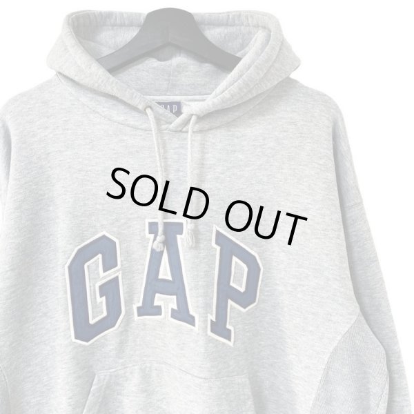 画像2: 90s~00s OLD GAP BIG LOGO HOODIE (2)