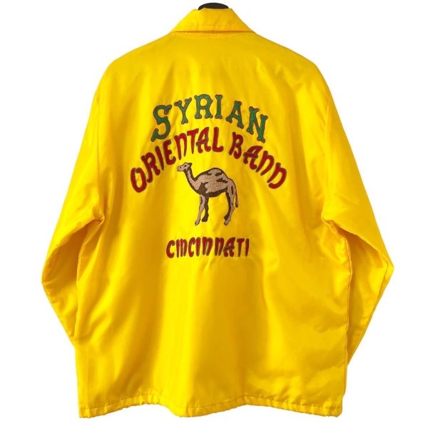 画像1: 80s USA製　SYRIAN COACH JACKET (1)