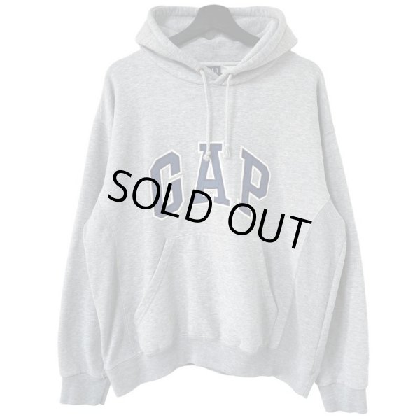 画像1: 90s~00s OLD GAP BIG LOGO HOODIE (1)