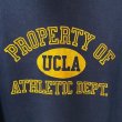 画像3: 70s~80s USA製 H.WOLF&SONS UCLA FLOCKY PRINT COLLEGE SWEATSHIRT (3)