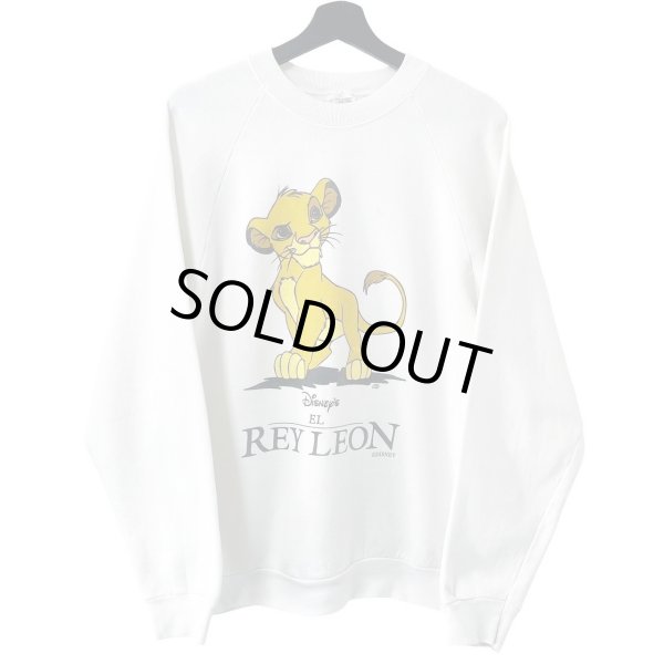 画像1: 90s LION KING SWEAT SHIRT (1)