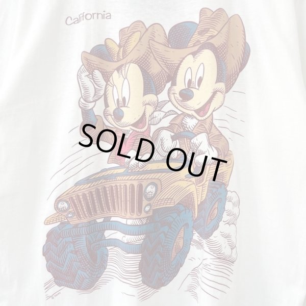 画像2: DEADSTOCK 80s~90s USA製 MICKEY & MINNIE TEE SHIRT (2)
