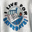 画像2: 90s USA製　ART SWEAT SHIRT (2)