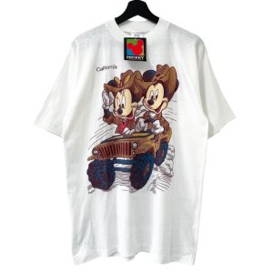 画像: DEADSTOCK 80s~90s USA製 MICKEY & MINNIE TEE SHIRT