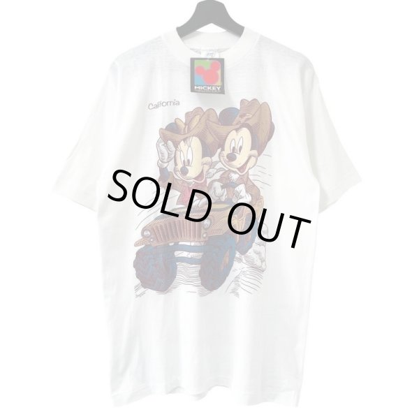 画像1: DEADSTOCK 80s~90s USA製 MICKEY & MINNIE TEE SHIRT (1)