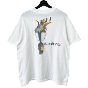 画像: 90s USA製 SWATCH ATLANTA OLYMPIC 企業　ART TEE SHIRT