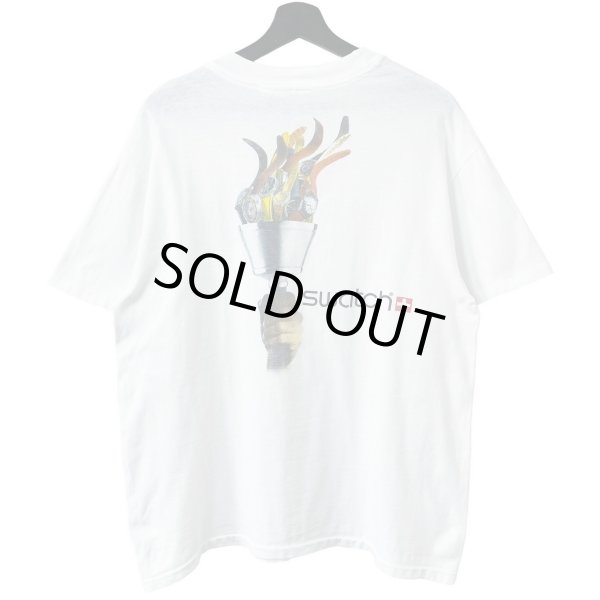画像1: 90s USA製 SWATCH ATLANTA OLYMPIC 企業　ART TEE SHIRT (1)