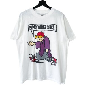 画像: 90s POWELL PERALTA EVERYTHING SUCKS COMIC TEE SHIRT