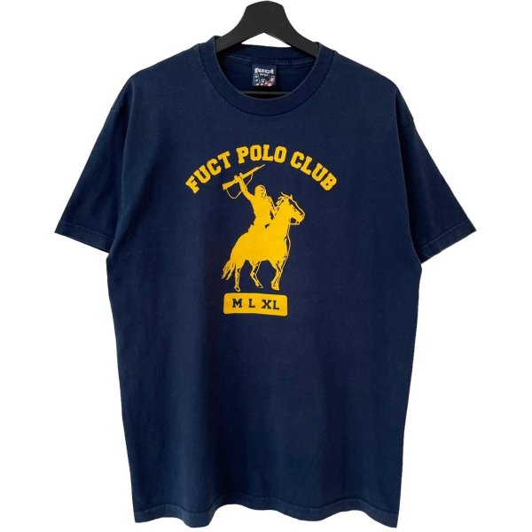 画像1: 90s USA製 FUCT RALPH LAUREN PARODY TEE SHIRT (1)