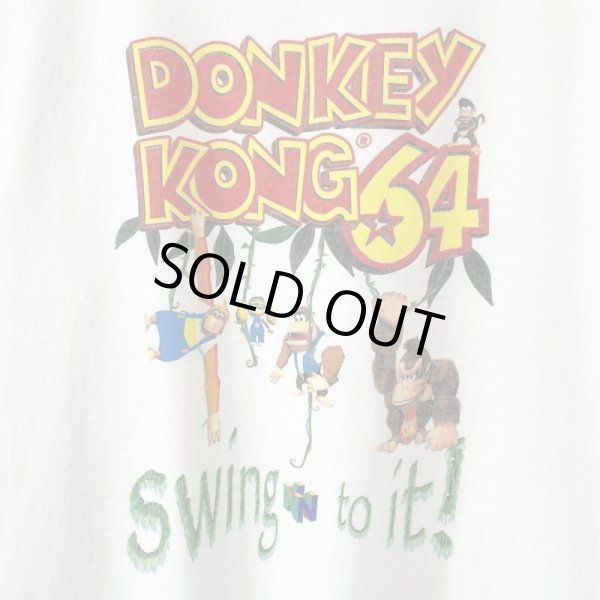 画像2: 90s USA製 DONKEY KONG 64 TEE SHIRT (2)