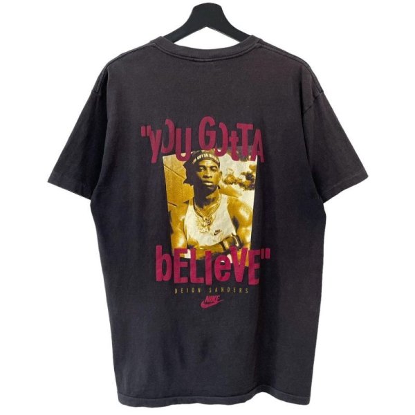 画像1: 90s USA製 NIKE DEION SANDERS TEE SHIRT (1)