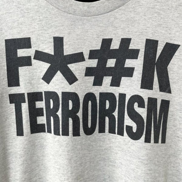 画像2: 90s~00s FUCK TERRORISM TEE SHIRT (2)