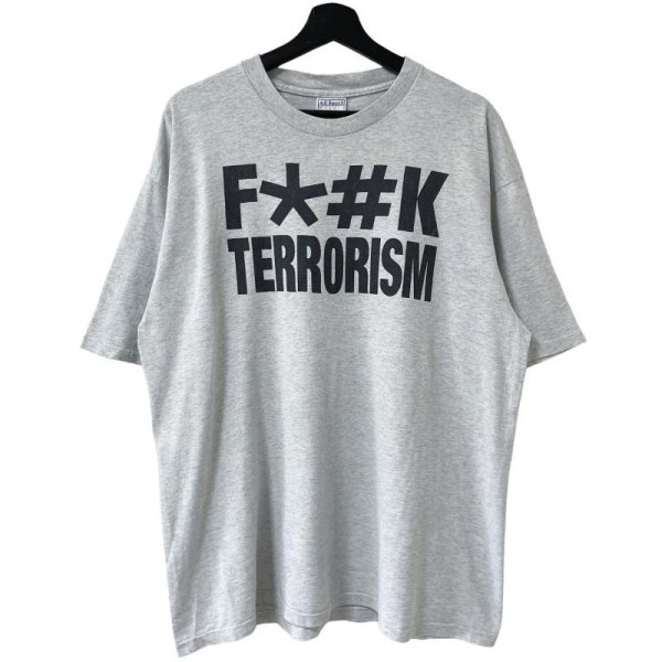 画像1: 90s~00s FUCK TERRORISM TEE SHIRT (1)