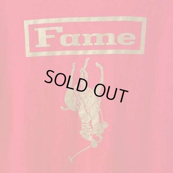 画像2: 00s FAME by HALL of FAME 反転POLO TEE SHIRT (2)