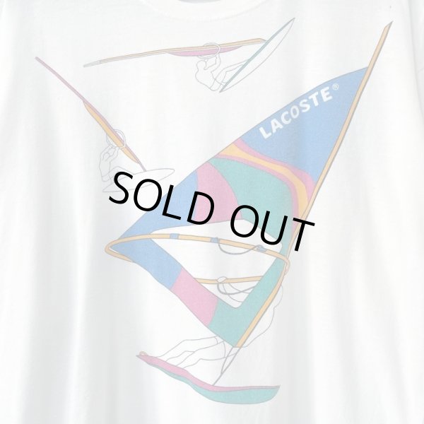 画像2: 90s 日本製 LACOSTE ART TEE SHIRT (2)