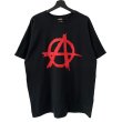 画像1: 90s FASHION VICTIM ANARCHY TEE SHIRT (1)