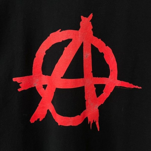 画像2: 90s FASHION VICTIM ANARCHY TEE SHIRT (2)