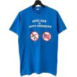 画像1: 80s USA製 ANTI AMERICAN TEE SHIRT (1)