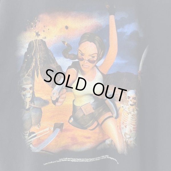 画像2: 02s スペイン製 TOMB RAIDER GAME TEE SHIRT (2)