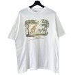 画像1: 90s USA製 GIRAFFE ART TEE SHIRT (1)